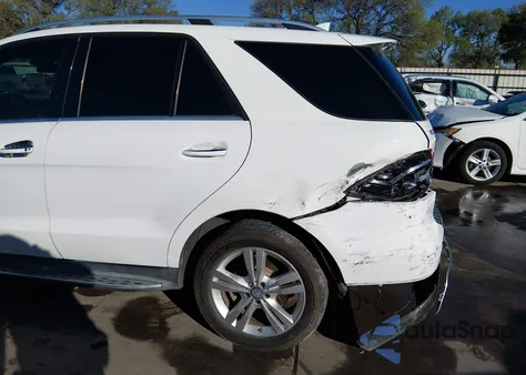 2015 Mercedes-Benz Ml 350 из США, поврежденный, VIN 4JGDA5JB4FA496804